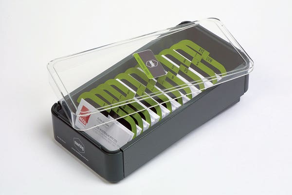 Marbig Business Card Filing Box 600 Cap Pro Series 39434000 87037