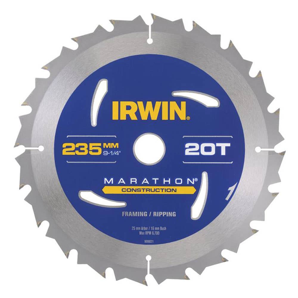 Marathon Series Circular Saw Blade Carbide Tip 235mm 20tpi_117003_T9098021