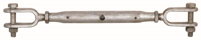 Turnbuckle Galvanised Hook-Hook Commercial 10mm 91270000 328310