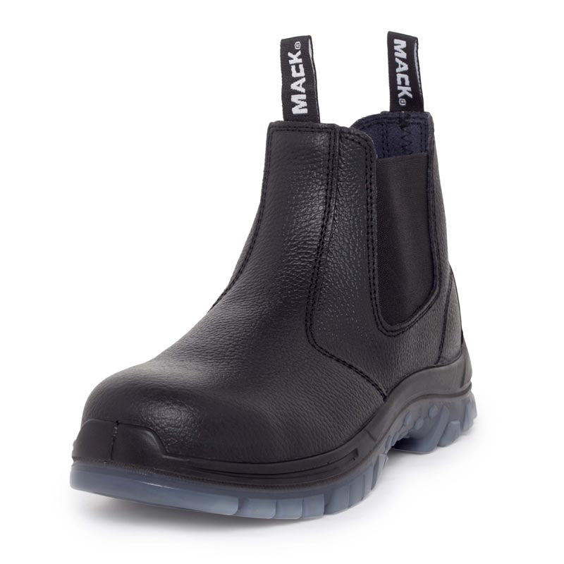 Boots Steel Toe Elastic Side TPU Sole Black 11 Mack Tradie 30001526 MK0TRADIEBBF110