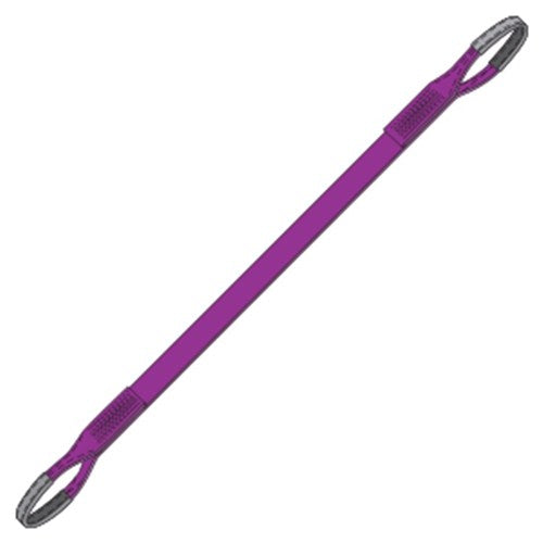 Sling Double Ply Flat 1T X 5Mtr Violet 79903199 FS-2-1000X5