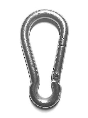 Hook Spring Carbine 316 Stainless Steel 80 x 8mm 90040575 618208