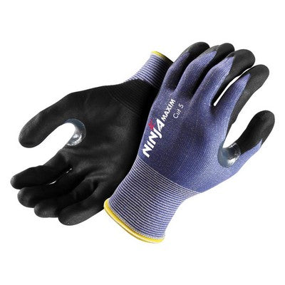 Glove CUT 5 Size Large Ninja Maxim 280666 NIMAXIMC5BL000L