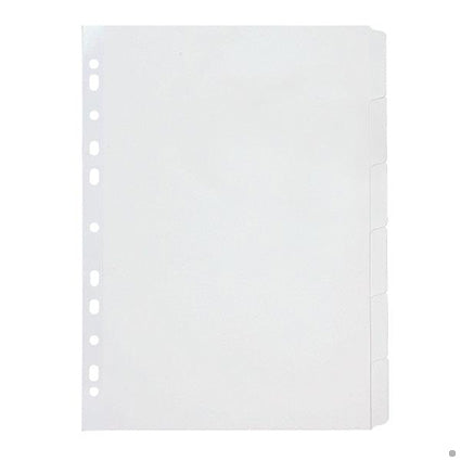 Marbig Dividers Manilla A4 6 Tab White_39435900_02748