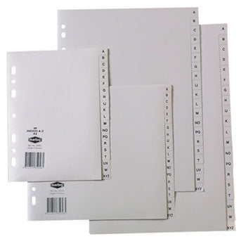 Marbig Dividers Pp Foolscap A-Z Tab Grey_39445016_35055