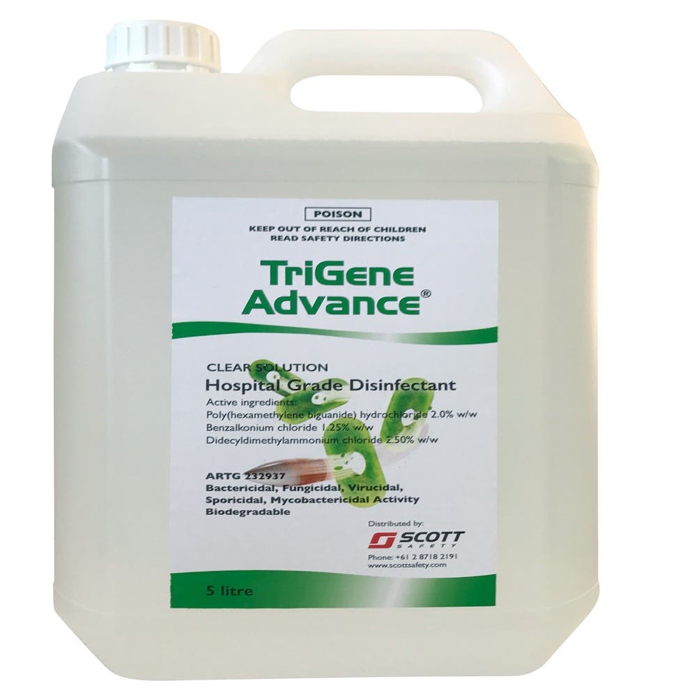 Disinfectant Concentrate Trigene Advance Clear 5L Scott Safety_120985_7012913477