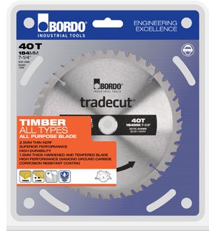 Blade Circular Saw TCT 160 X 20mm 40T Tradecut Box 10 40052159 7451-16040T