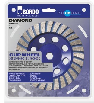 Blade Saw Circular Diamond Cup 125mm 40052498 7469-125T