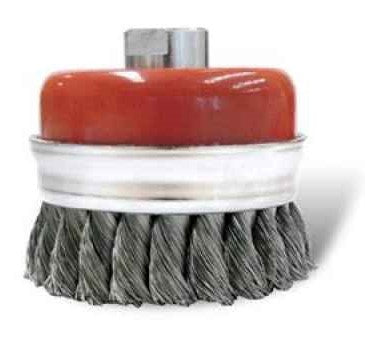 Brush Cup Twist Knot Stainless Steel 100mm 14 x 2.0mm 79901375 5101-100-3.5