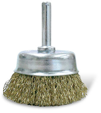 Brush Cup Crimped 75mm 6mm Shank 79901312 5130-75S