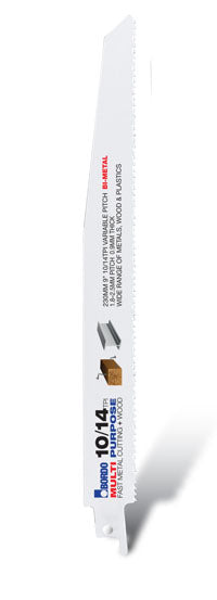 Blade Saw Reciprocating Multi Purpose 230mm 10/14TPI 40052237 7200-091014