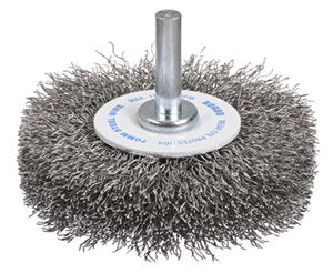 Brush End Wire Crimped 30 X 9mm 1/4'' Shank 40052156 5116-3009.2B
