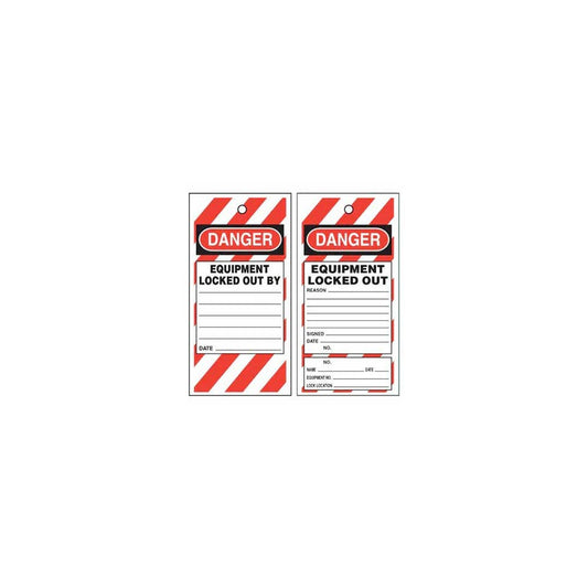 Tag PERSONAL DANGER Red/Black/White 75mm X 160mm Pk 100_121973_MAX-TPT-12