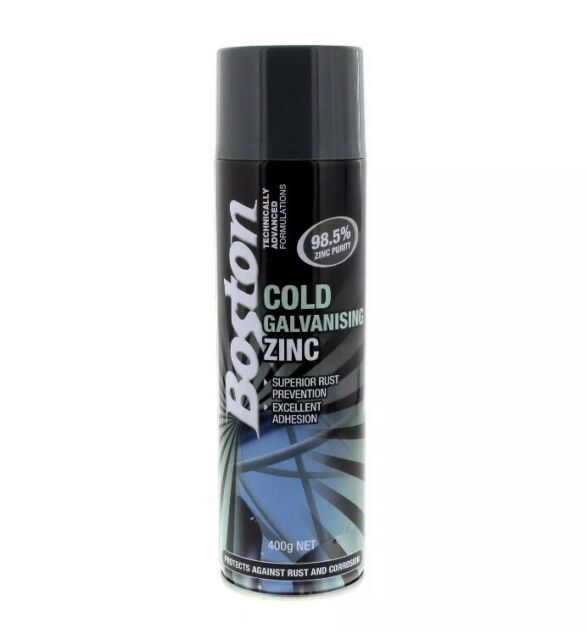 Paint Galvanising Cold Galv Zinc Aerosol 400g Boston 40046322 BT250