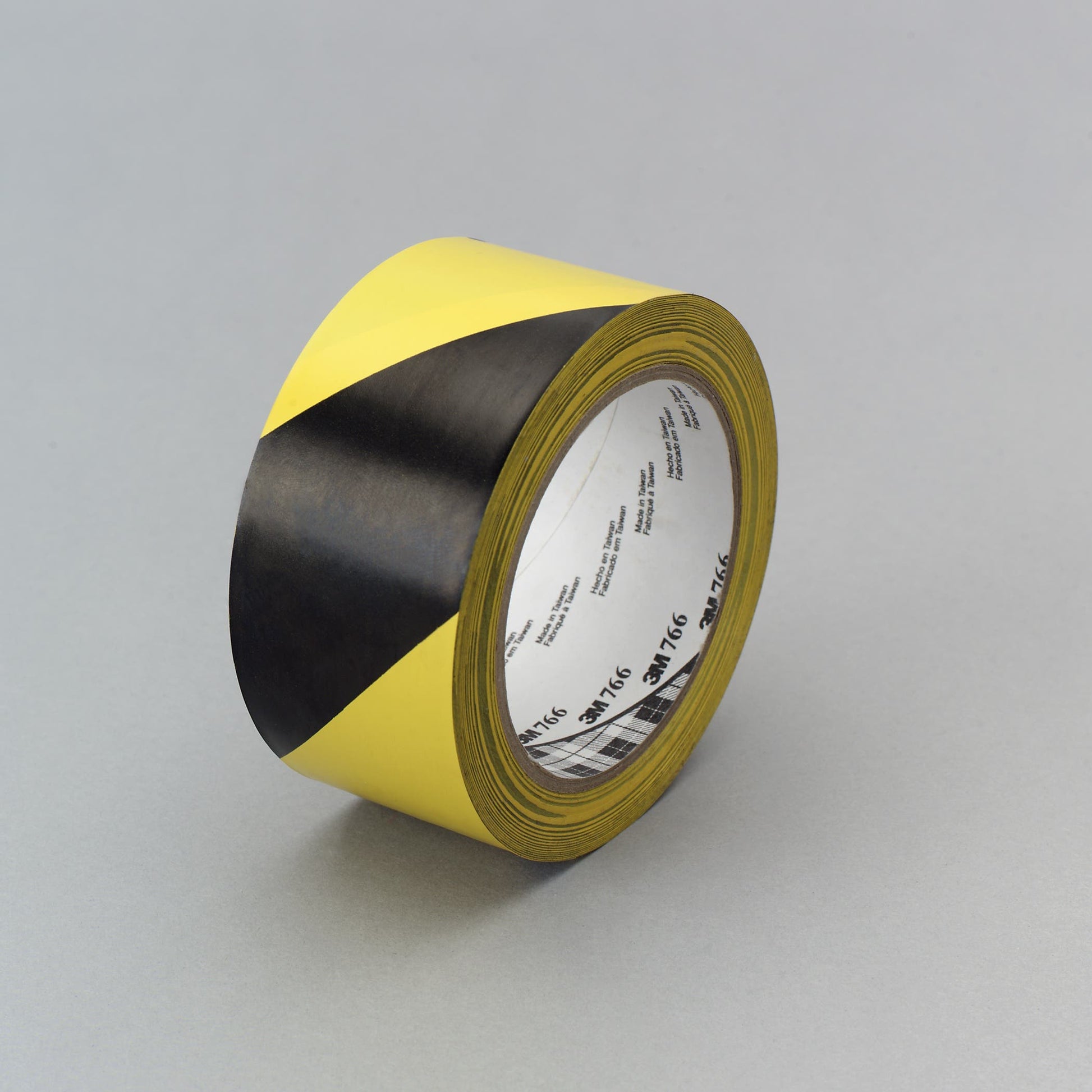 766 Vinyl Adhesive Hazard Safety Tape Yellow/Black 48mm x 33m_124688_7000028955