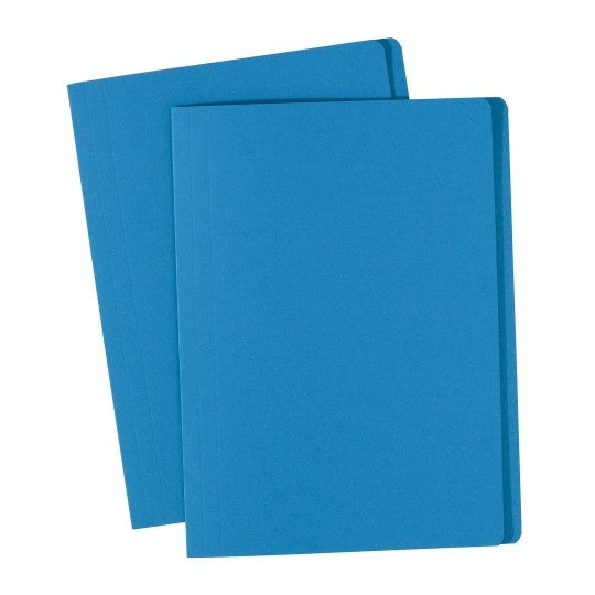 Avery Manilla Folders A4 Coloured Box 100 Dark Blue_125020013_42122