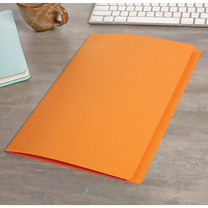 Avery Folders Manilla Foolscap Coloured Box100 Orange_39366021_81572