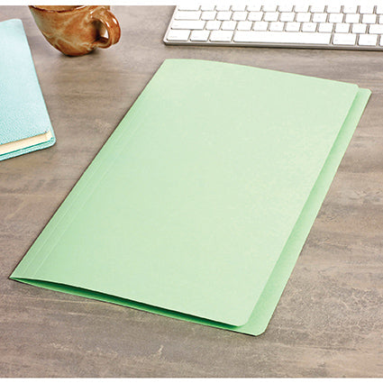 Avery Folders Manilla Foolscap Coloured Box100 Light Green_39366009_42101