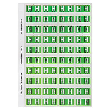 Avery Colour Code Labels 445Xx Side Tab 25X42mm 240 H_125031700_39518