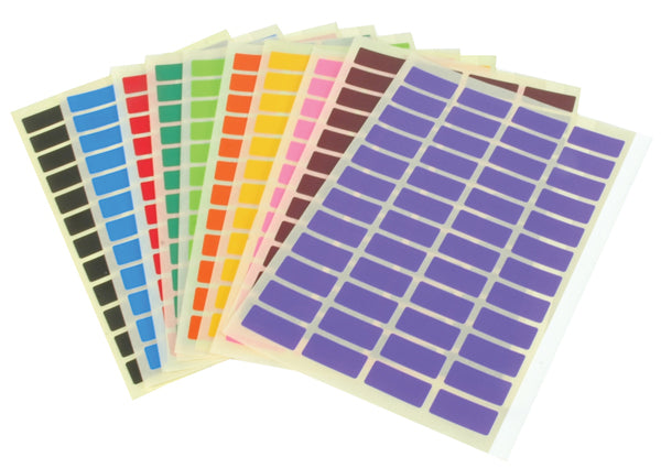 Avery Colour Code Labels 445Xx Side Tab 25X42mm 240 Brown_125037008_44541