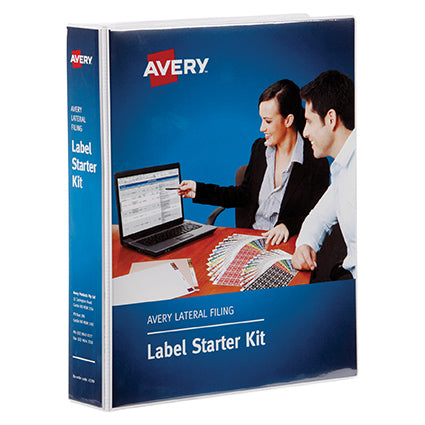 Avery Colour Coding Labels Side Tab Label Kit 25X38Mm Assorted_39380300_23273