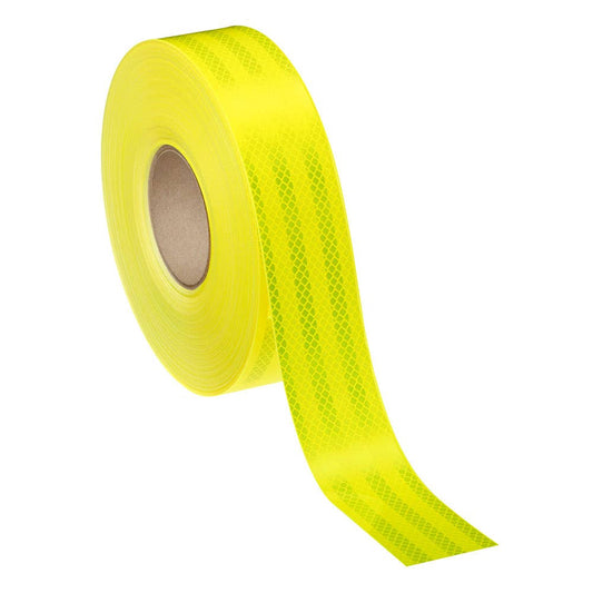 Reflective Tape Diamond Grade Rigid Fluro Yellow/Green 50mm x 15m 125255 AR010602290