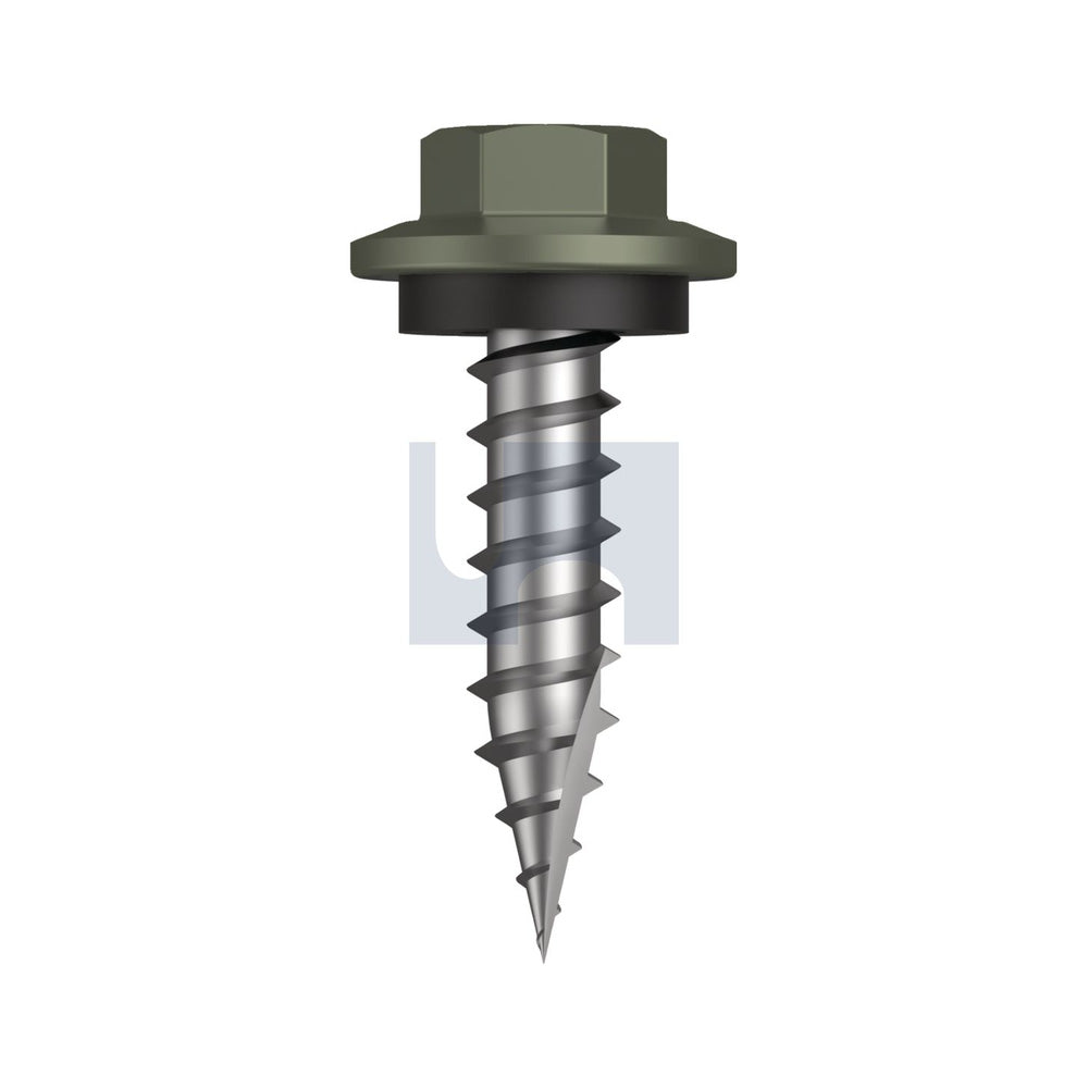 Type 17 Hex Head + Washer Mangrove - Cl4 As3566 #12-11 25 - Pk 1000_40095126_TMAW4SH1211025