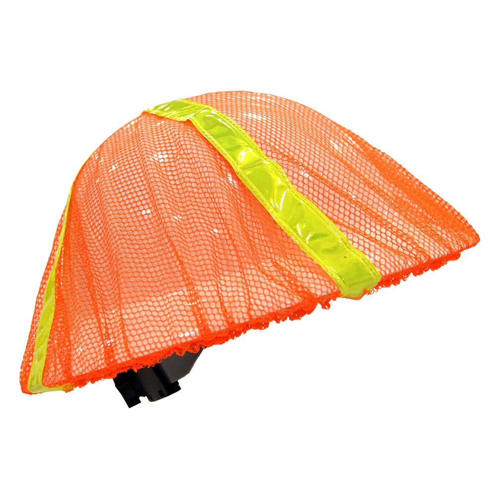 Hard Hat Cover Full Brim Hi-Vis Mesh With Reflective X HHC-FB Ty-Flot 127171 HHC-FB