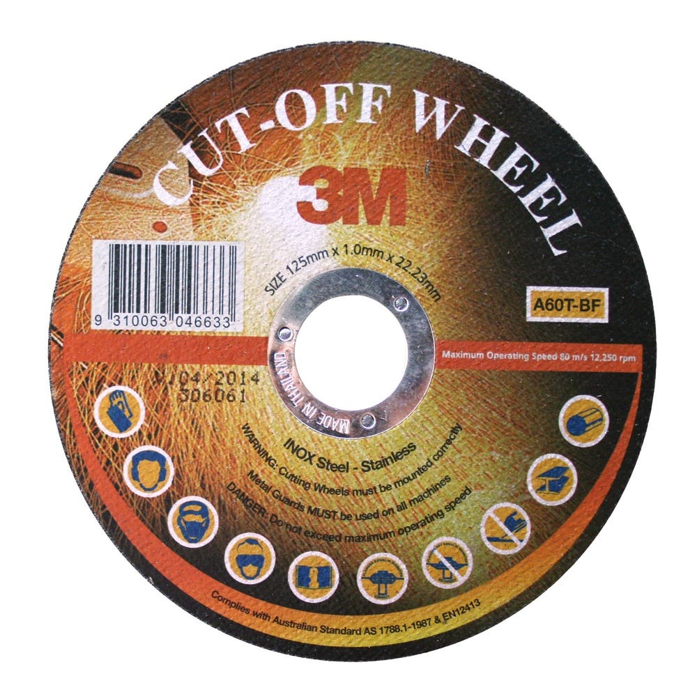 Wheel Cut-Off Metal 100 x 1.0 x 16mm 3M Pk 200_127749_7000038343