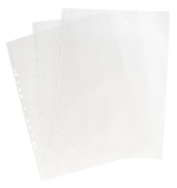 Bantex Sheet Protectors A3 Tough 120 Micron Portrait Clear Pack 25 130009300 43057