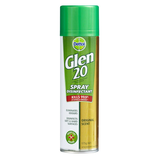 Surface Disinfectant Glen 20 Aerosol 175g Dettol 1301031 357050