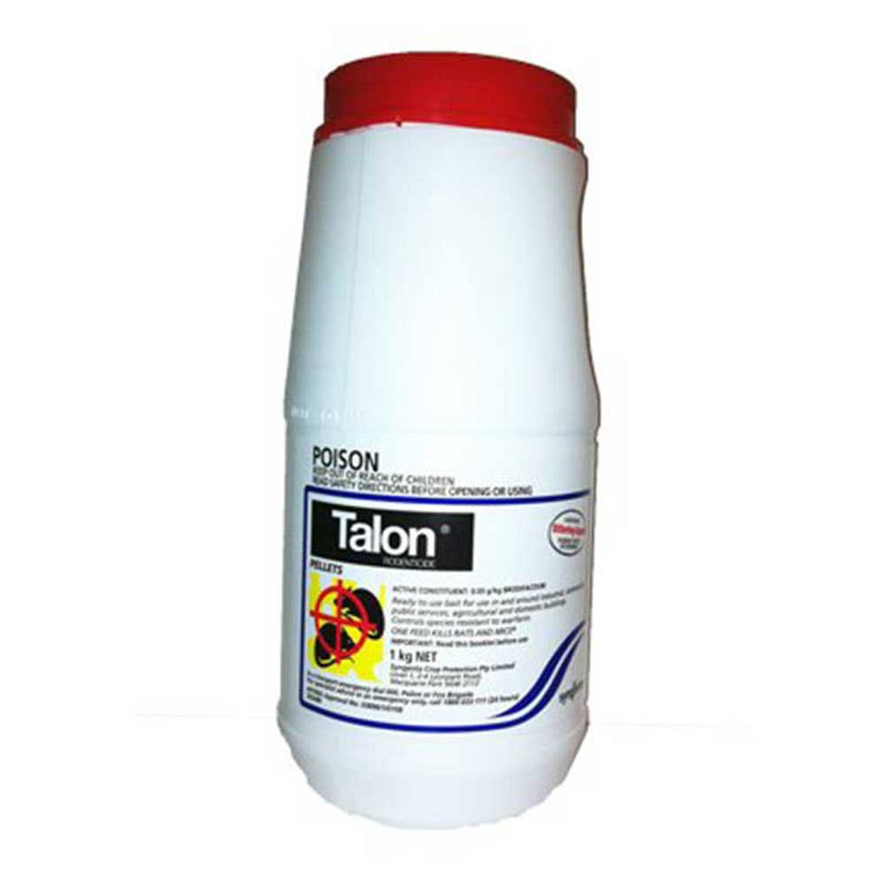 Rat Poison Talon Pellets 1kg Selleys 1302031 56094