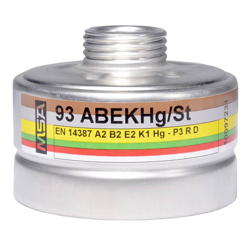 MSA Combination 93 A2 B2 E2 K1 Hg-P3 R Filter Cartridge 130388 10097231