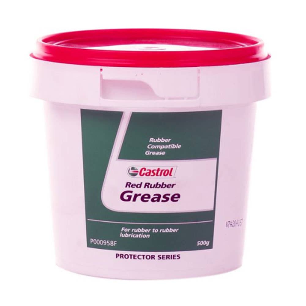 Grease Red Rubber GRR(B) 500g Castrol 1305001 3354820