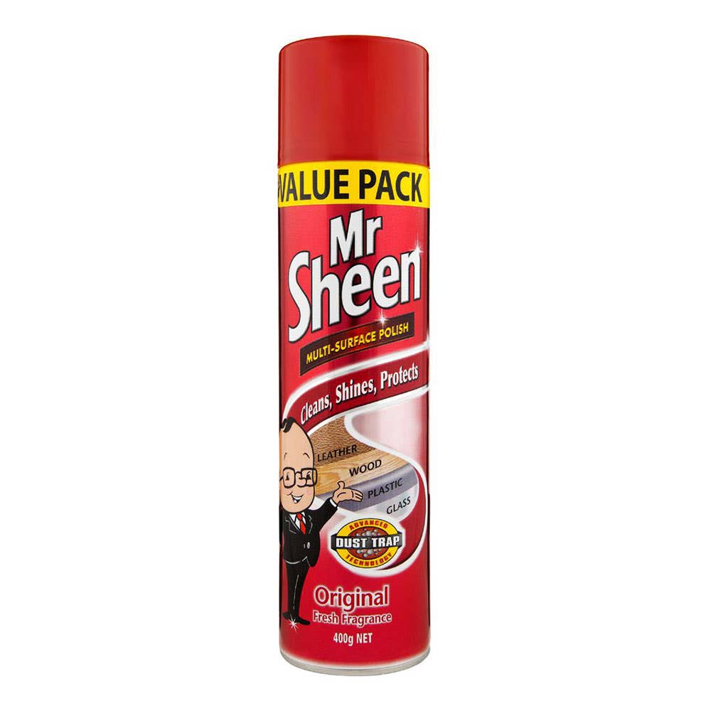Furniture Polish Regular Aerosol 400g Mr Sheen 1309001 7631