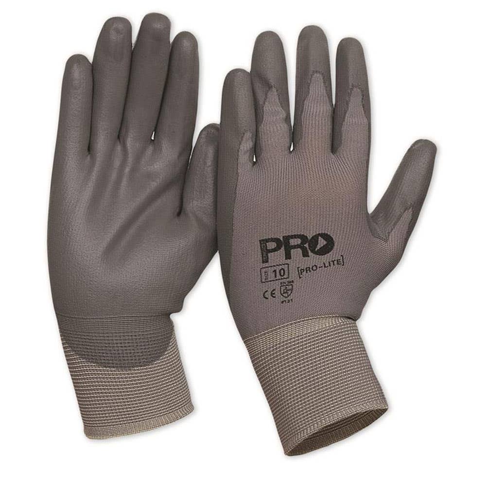 Gloves ProLite Grey Size 10 90110373 PUN10