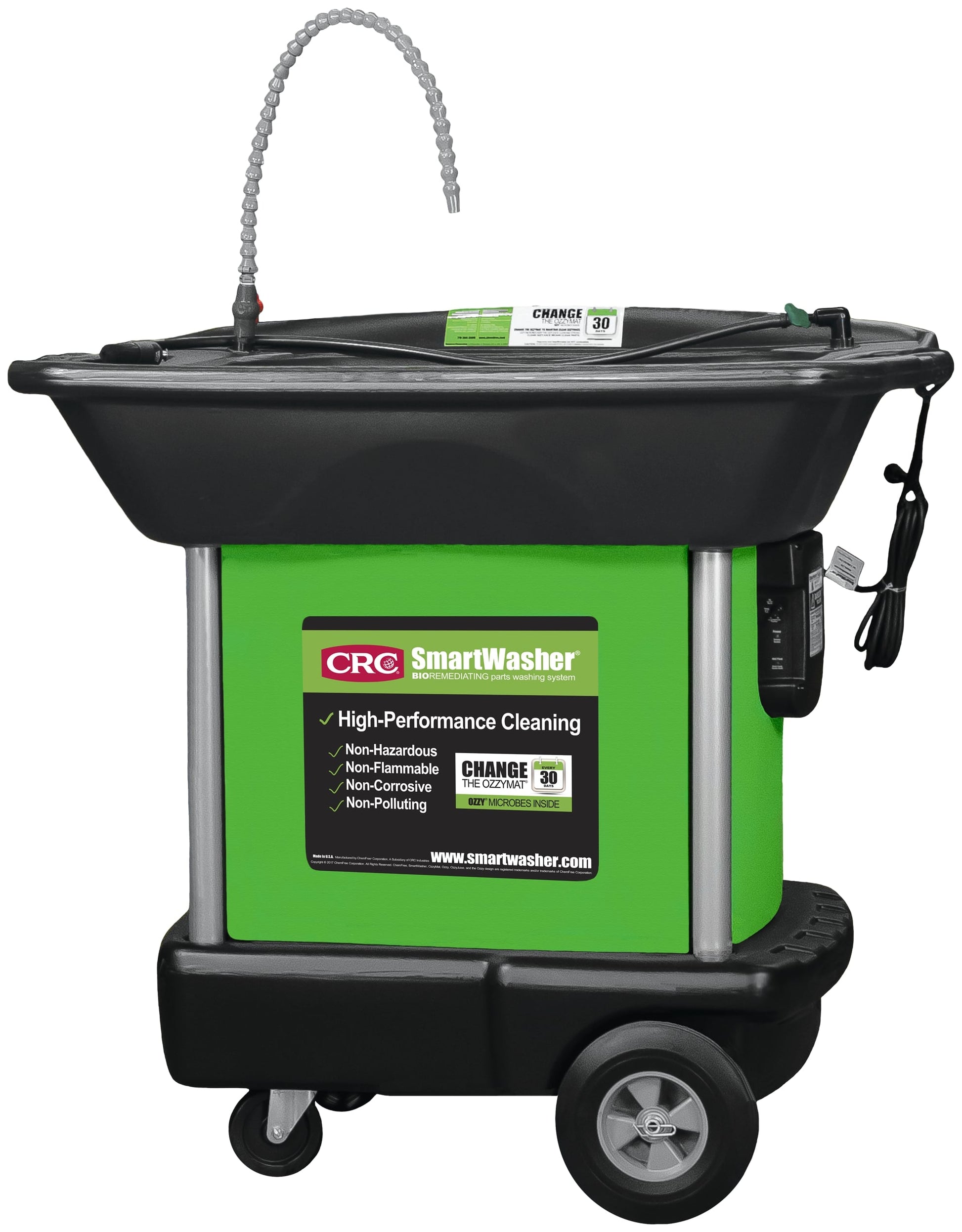Parts Washer Heavy Weight Mobile Starter Kit Heavy Duty 454kg SmartWasher 35000735 SW-37-4