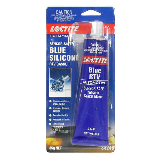 Loctite Blue Silicone RTV Gasket Sealant 85g 1325022 270642