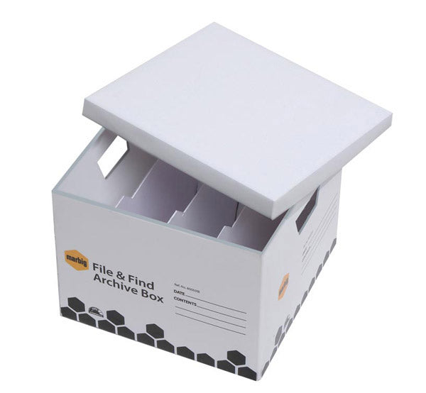 Marbig Archive Box File And Find White Pack 5_135009300_800501B_NLA