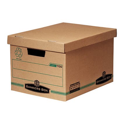 Fellowes Archive Box 700 Standard Strength Enviro Brown 39431800 1770005