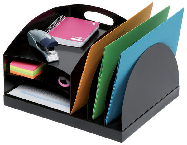 Marbig Organiser 86206B Metal 2 Way Black_38970600_86206B