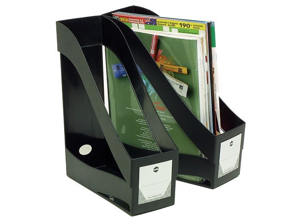 Marbig Enviro Magazine Holder Enviro Black 135034601 86320