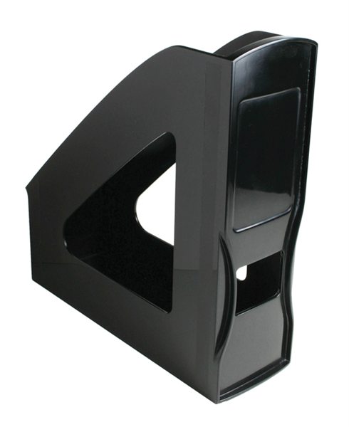 Esselte Nouveau Magazine File Black 38698103 47386