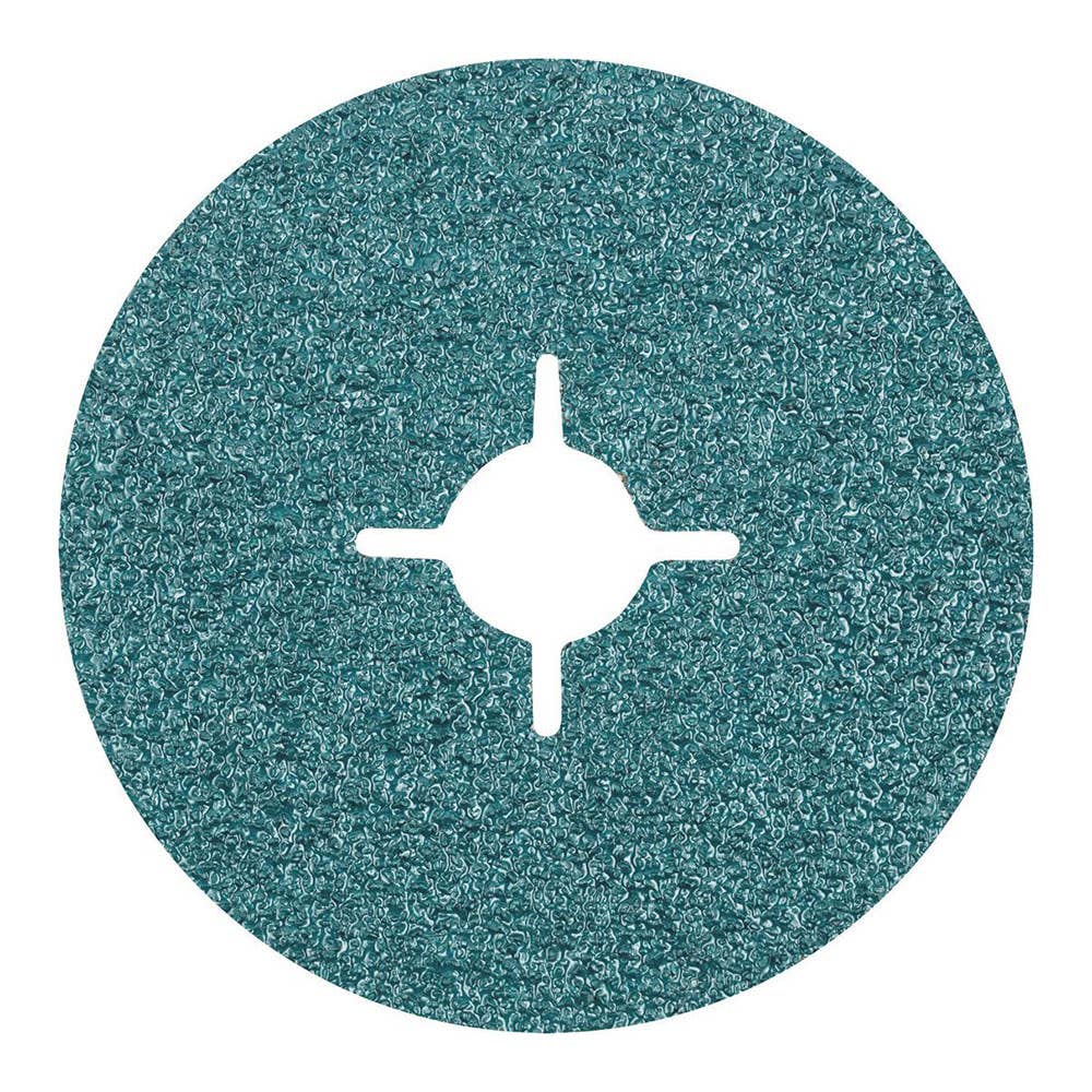 Disc Grinding Fibre Backed Zirconia Slotted 115 x 22mm 24G 138610 64202111