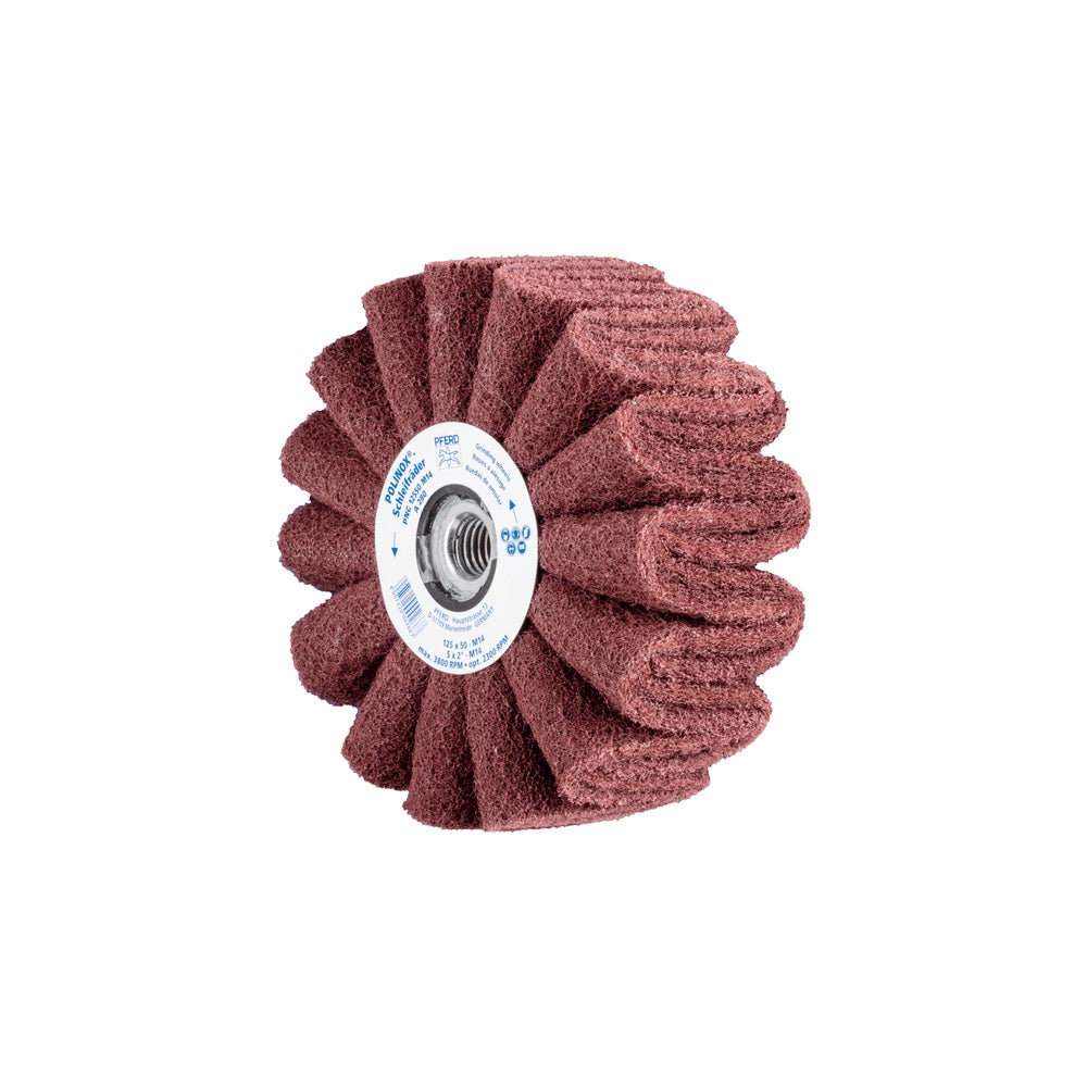 POLINOX non-woven unmounted grinding wheel PNG 125x50 mm thread M14 A280_40108317_44642503