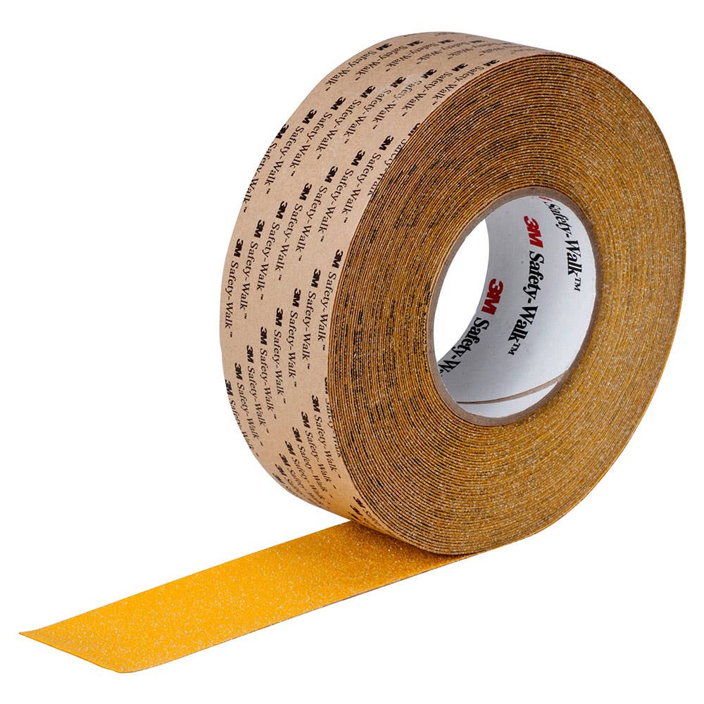 Anti-Slip Tape Safety-Walk General Purpose 50mm x 18.2m Yellow 2pk 3M 142817 7100000852