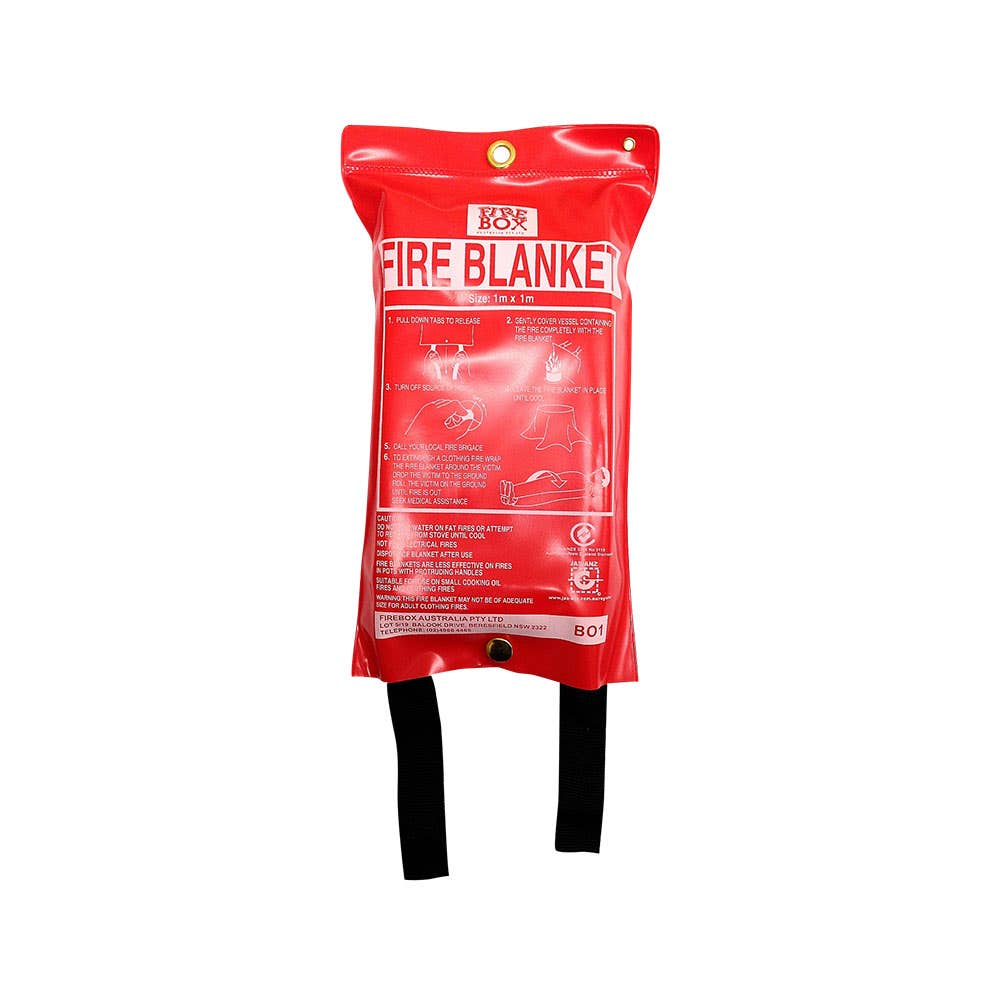 Fibreglass Fire Blanket 1.0 x 1.0m 1431001 FB10X10