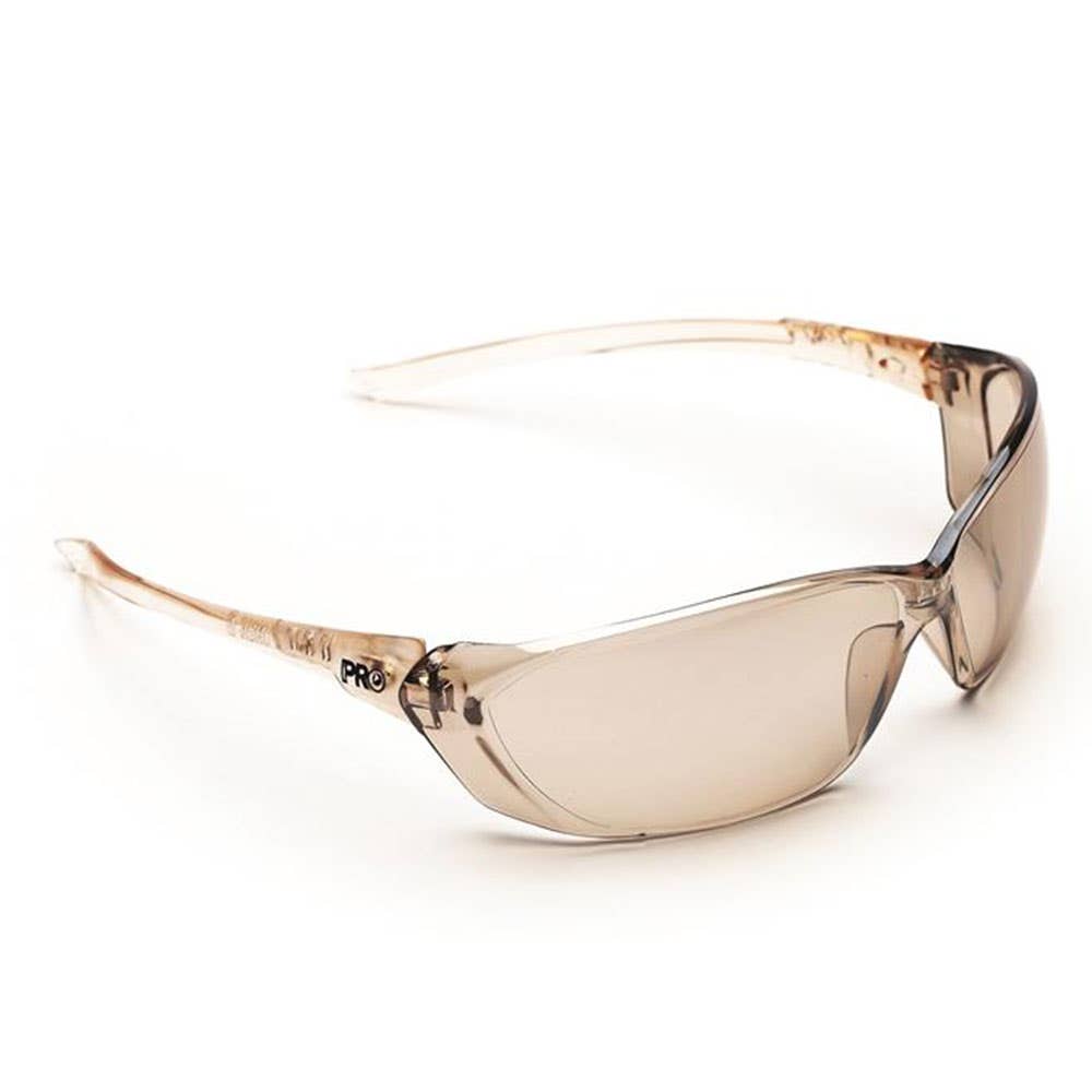 Glasses Flash Silver Lens Brown Frame Anti Fog Scratch Richter Pro Clear 145842 6309