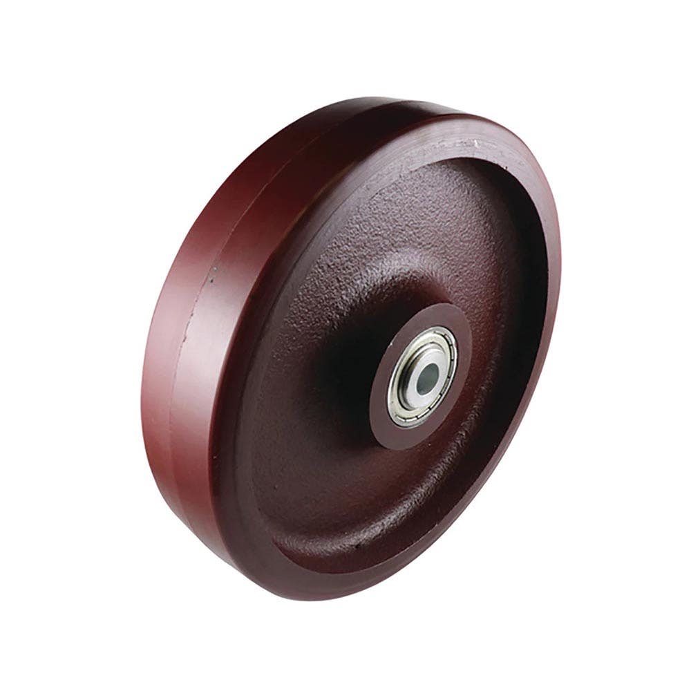 Wheel Polyurethane On Cast Iron 250mm 1300kg Red_146805_W250-PT2A
