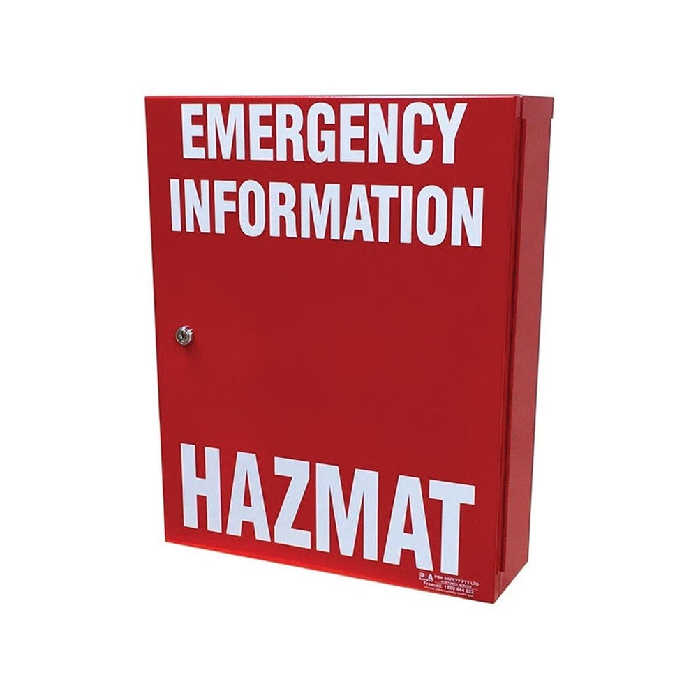Cabinet Manifest Emergency Information 400 x 500 x 130mm 148540 845557
